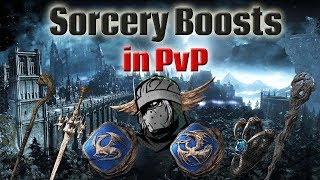 Souls Tech  Sorcery Boosting Effects in PvP [upl. by Odlonyer]