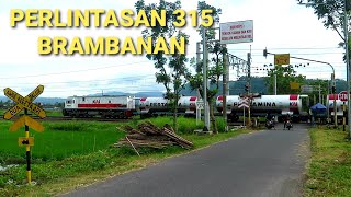 SANCAKA NGEBUT DI PERLINTASAN 315 TIMUR STASIUN BRAMBANAN KIDUL WSKOTESAN [upl. by Rollie]