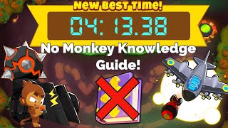 Btd6 Race “Carving Out A Run” in 41338 No Monkey Knowledge Or Hero Guide [upl. by Zeitler881]