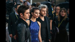 Zac Efron and Emily Ratajkowski at Film Premiere in London [upl. by Irelav]