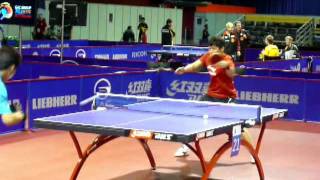 WTTC 2011 Rotterdam Chen Qi warmup [upl. by Ahsienaj491]