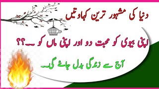 Duniya Ki Mashhoor Kahawatein ll Worlds Famous Quotes ll Khokhar urdu voice [upl. by Galatia178]