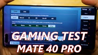 Gaming Test  Huawei Mate 40 Pro with Kirin 9000 chipset [upl. by Sylvan608]