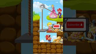 Good Deed Mining Duel Mario vs Princess Peach in the Ultimate Treasure Race [upl. by Cown]