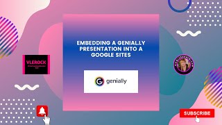 Embed your Genially Presentation to your Google Sites [upl. by Araem199]