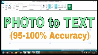 Convert PhotoImage to Text Best Accurate OCR Software Readiris [upl. by Nevet266]