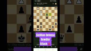 Bowdler Attack‼️ chessindonesia chessstrategy checkmate mastercatur chessgrandmaster chess [upl. by Hilaire]