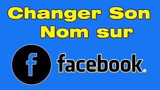 Comment changer son nom sur Facebook sur téléphone [upl. by Addie]