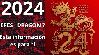 2024 PREDICCIONES PARA EL SIGNO DEL DRAGÓN [upl. by Aneelahs]