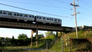 Eastbound CTA Skokie Swift train May 2009 [upl. by Sigismund]