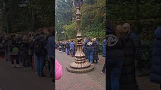 Danse macabre opening day queue Efteling [upl. by Sackville154]