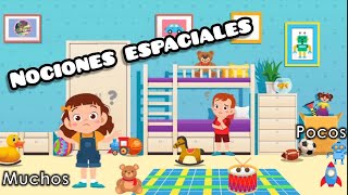 NOCIONES ESPACIALES para NIÑOS [upl. by Perle]