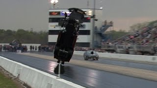 4000hp CORVETTE TAKES FLIGHT  Tulsa Raceway Park [upl. by Tarrsus]