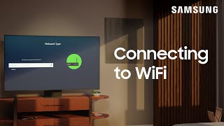 How to connect your TV to WiFi  Samsung US [upl. by Teplitz]