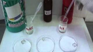 microscale chemistry experimentwmv [upl. by Azerila]