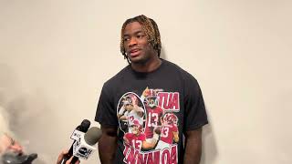 Alabama QB Jalen Milroe Interview  Vanderbilt Postgame [upl. by Nitsur362]