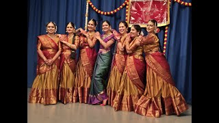 Adharam Madhuram dance performance by ladies [upl. by Lauer]