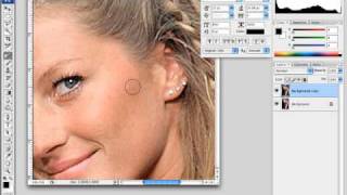 Photoshop Smooth Skin and Retouching Part 1 of 2 [upl. by Mcallister]