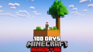 100 Days of Skyblock Infinite in Minecraft Hardcore [upl. by Gnilrits]