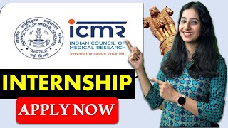 ICMRNIIRNCD Internship Programme for graduates amp postgraduates I Complete Detail I Bansal Biology [upl. by Aneral]