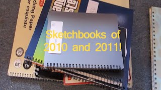 My Old Sketchbooks  20102011 Age 1314 [upl. by Moina507]