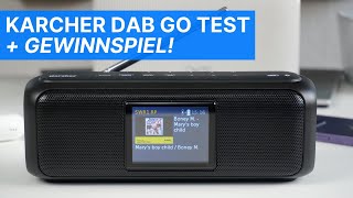 Günstiges DAB Radio mit Bluetooth Farbdisplay und TopKlang  Gewinnspiel Karcher DAB Go Test [upl. by Christis]