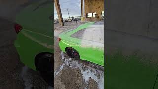 SATISFYING AUDI RS3 FOAM🔥 detailing audi rs3 AUDIRS3 satisfying [upl. by Gussman]