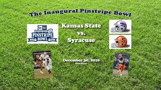 2010 Pinstripe Bowl Kansas State v Syracuse One Hour [upl. by Ailerua]