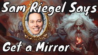 Sam Riegel says get a Mirror for DampD 5E [upl. by Ilellan]