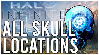 Halo Infinite  Catacomb Achievement Guide All 12 Skull Locations [upl. by Samohtnhoj]