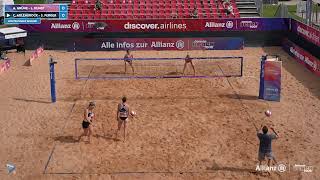 Die German Beach Tour LIVE aus München  Hauptfeld Tag 1 [upl. by Nodyarg]