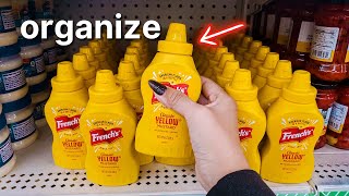 Public ASMR🪄Organizing Messy Shelves Lofi TappingScratching [upl. by Pallua828]