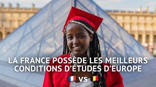 La France est le pays qui offre les meilleurs conditions d’études d’Europe pour les étrangers [upl. by Idnis]