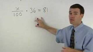 Math Percentages  MathHelpcom  Algebra Help [upl. by Cnahc]