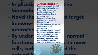 Immunooncology pathologyacademy draditikumar neet neetpg mbbs [upl. by Amabil]