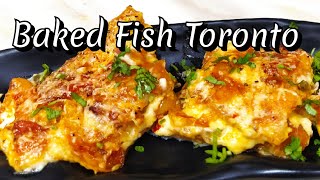 BACKED FISH TORONTO  FISH MEUNIERE  FISH LASAGNA RECIPE CHEESY amp CREAMY SEAFOOD  ITALIAN RECIPE [upl. by Stallworth]