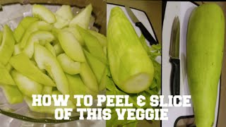 HOW TO PEEL THE BOTTLE GOURD BIG😱😲 asmr cooking trending Short 1k 1million highlight [upl. by Yorick]