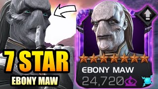 7 Star Ebony Maw Rank 2 Gameplay  A Worthy 7 Star Selector Choice  Marvel Contest of Champions [upl. by Fassold]