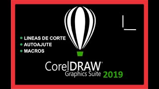 Crear Lineas de Cortes Automáticas con Macro Corel Draw 2019 [upl. by Ardnak]