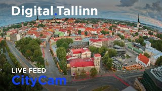 247 Live Stream 4K  DigitalTallinn CityCam [upl. by Colbert]