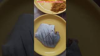 pamphlet fish Fry at home easy new style Chandi Machli shorts cooking [upl. by Alul]