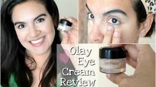 Total Effects AntiAging Eye Treatment Eye Transforming Cream Review [upl. by Kenton]