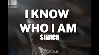 I KNOW WHO I AM  SINACH Lyrics [upl. by Fotzsyzrk]