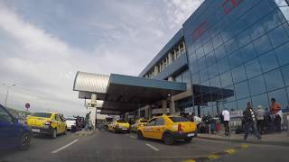 Bucharest Airport to City Center in 4K [upl. by Beitch]