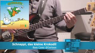 Joy Gruttmann Schnappi das kleine Krokodil  Bass Cover for Beginners 🎧 [upl. by Ramedlaw]