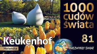 1000 cudów świata  Ogrody Keukenhof  Holandia  Lektor PL  4K [upl. by Anton890]