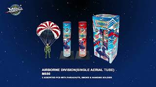 AIRBORNE DIVISION PARACHUTE With Army Man MIRACLE PARM680 [upl. by Orecul]