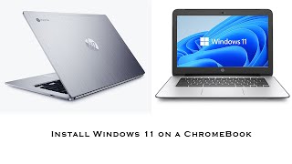 How to install windows 11 on a Chromebook [upl. by Lewellen]