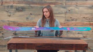 2018 Nordica Santa Ana 93 Skis  Womens  Review  TheHousecom [upl. by Ayet]