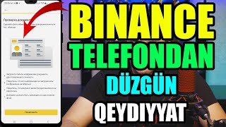 Binance birjasında qeydiyyat keçmək  Binance Telefon ile qeydiyyatdan kecmek [upl. by Seema]